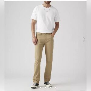 Levi’s 511 Slim Fit Khaki Pants 38x30 Stretch Performance All Seasons Tech NWT